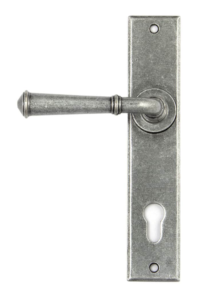 Pewter Regency Lever Espag. Lock Set 1