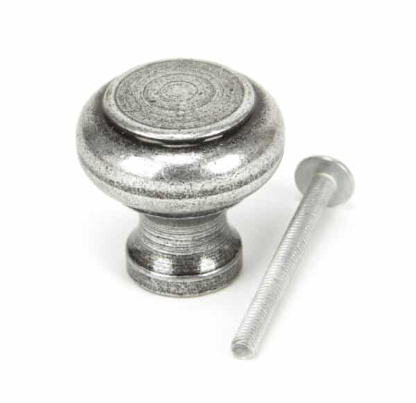 Pewter Regency Cabinet Knob - Small 2