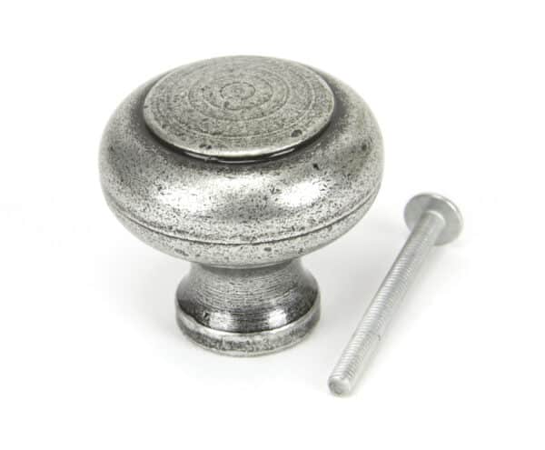 Pewter Regency Cabinet Knob - Large 2