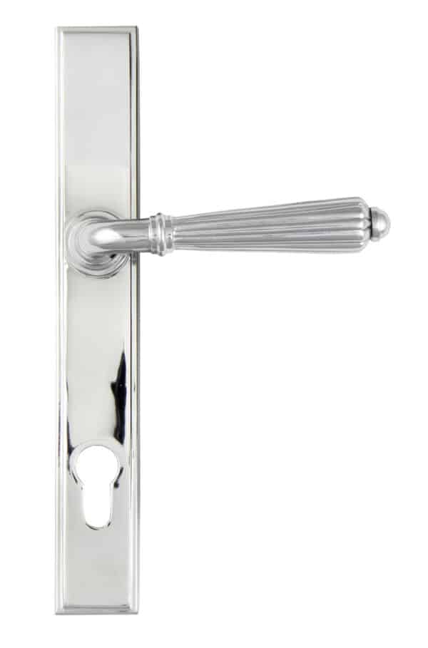 Polished Chrome Hinton Slimline Lever Espag. Lock Set 2