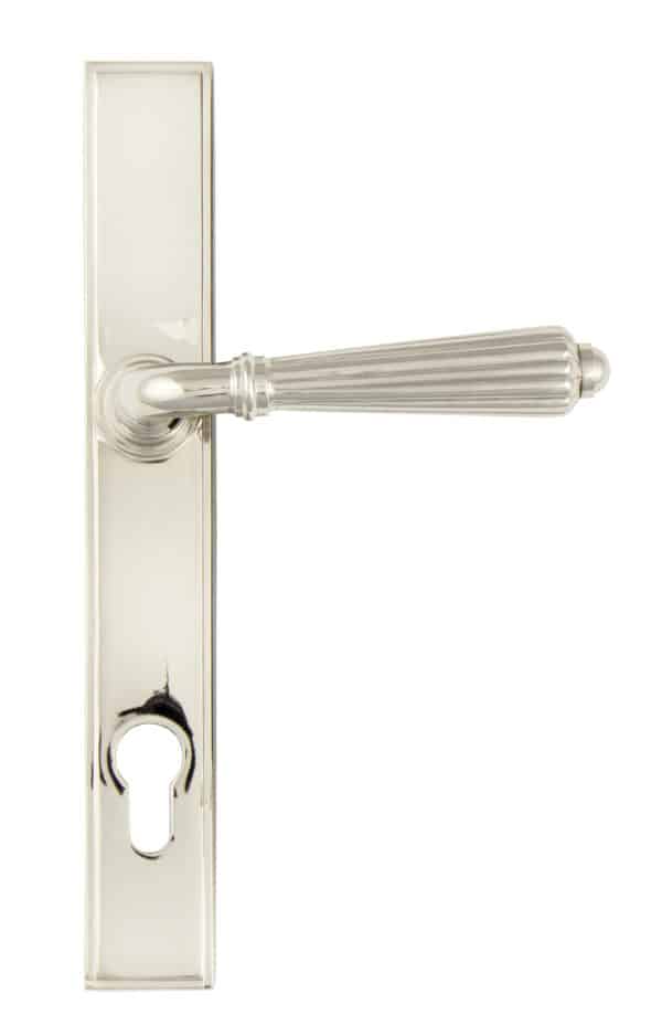 Polished Nickel Hinton Slimline Lever Espag. Lock Set 2