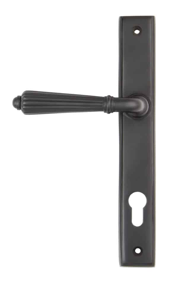 Aged Bronze Hinton Slimline Lever Espag. Lock Set 1