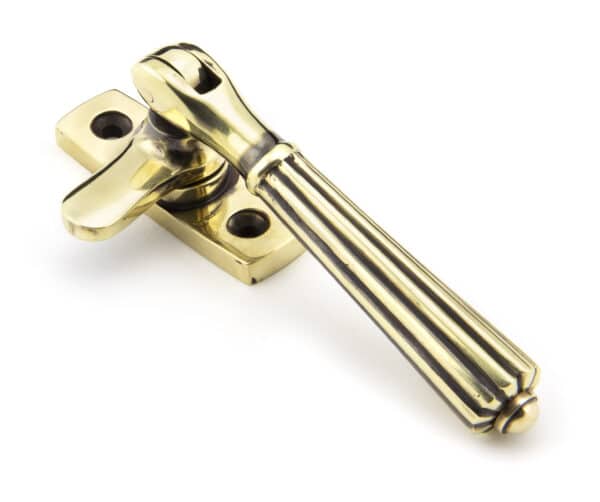 Aged Brass Locking Hinton Fastener 2