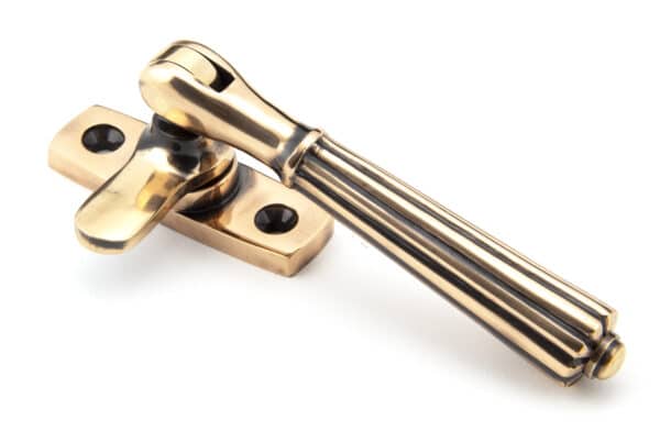 Polished Bronze Locking Hinton Fastener 2