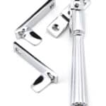 Polished Chrome Night-Vent Locking Hinton Fastener 1