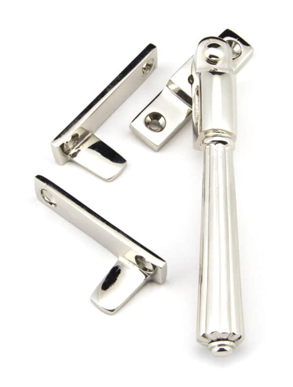 Polished Nickel Night-Vent Locking Hinton Fastener 1