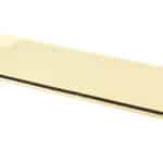 Aged Brass 425mm Art Deco Fingerplate 1
