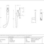 Polished Chrome Night-Vent Locking Peardrop Fastener - LH 3