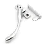 Polished Chrome Night-Vent Locking Peardrop Fastener - LH 1