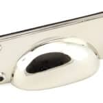 Polished Nickel Art Deco Drawer Pull 1