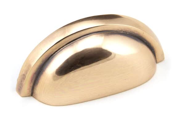 Polished Bronze Regency Concealed Drawer Pull 1