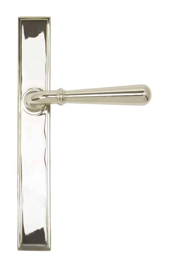 Polished Nickel Newbury Slimline Lever Latch Set 2