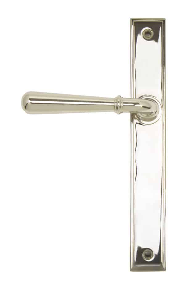 Polished Nickel Newbury Slimline Lever Latch Set 1