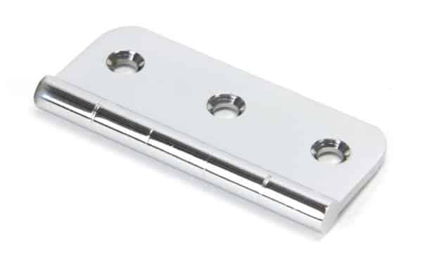 Polished Chrome 3" Dummy Butt Hinge (Single) 2