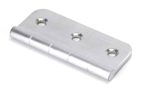 Satin Chrome 3" Dummy Butt Hinge (Single) 2