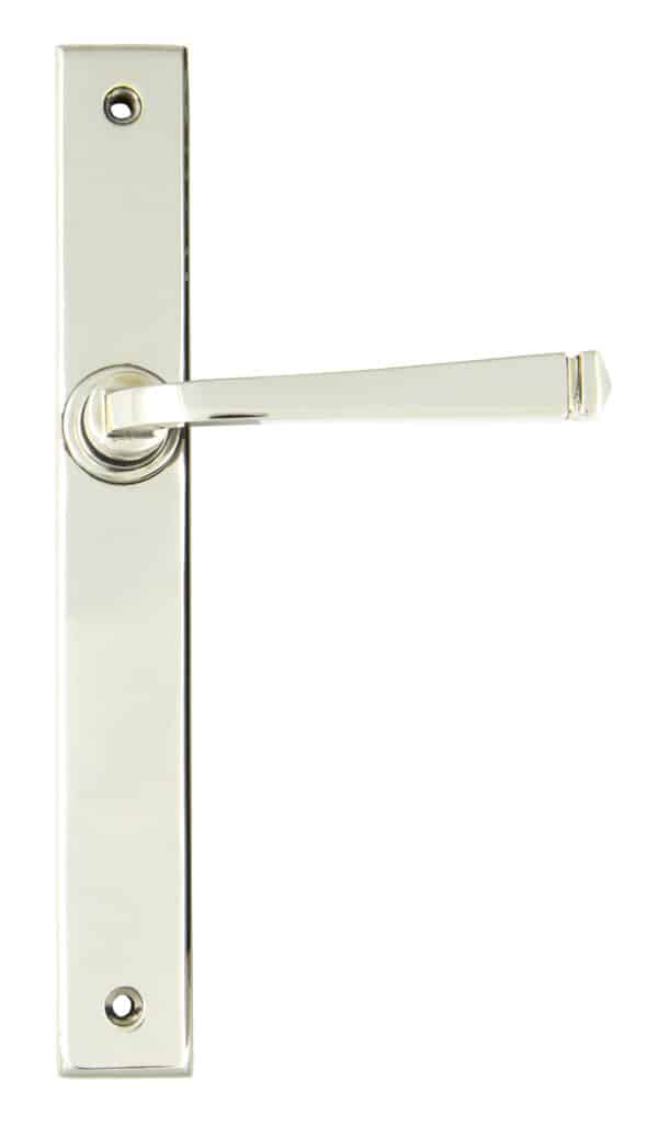 Polished Nickel Avon Slimline Lever Latch Set 1