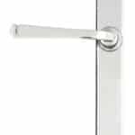 Polished Chrome Avon Slimline Lever Latch Set 2