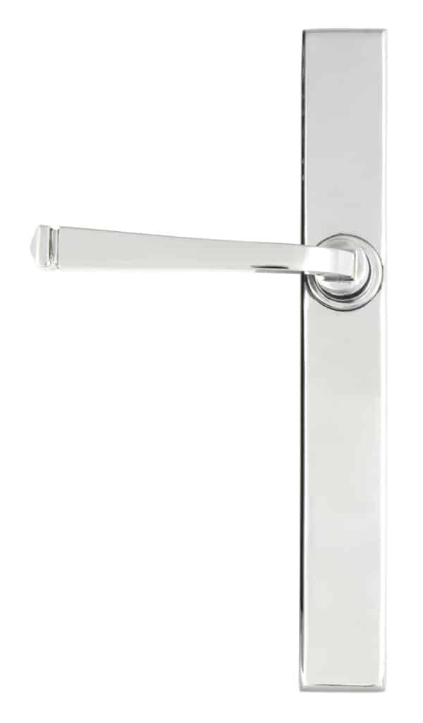 Polished Chrome Avon Slimline Lever Latch Set 2