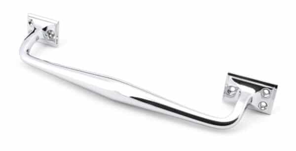 Polished Chrome 300mm Art Deco Pull Handle 2