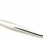 Polished Nickel 300mm Art Deco Pull Handle 2