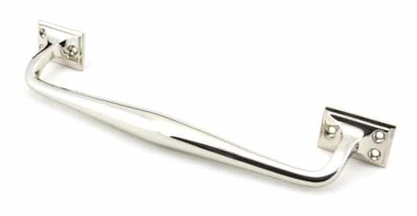 Polished Nickel 300mm Art Deco Pull Handle 2