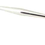 Polished Nickel 300mm Art Deco Pull Handle 1