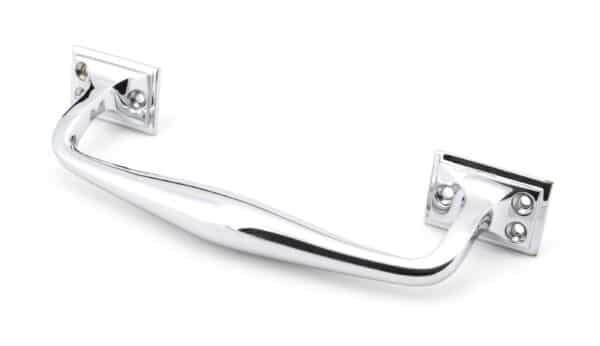 Polished Chrome 230mm Art Deco Pull Handle 2