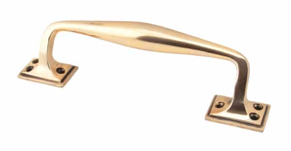 Polished Bronze 230mm Art Deco Pull Handle 1