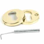 Aged Brass 52mm Regency Concealed Escutcheon 2