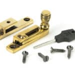 Aged Brass Prestbury Quadrant Fastener - Narrow 2