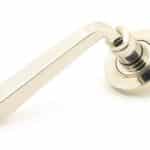 Polished Nickel Avon Round Lever on Rose Set (Plain) 1