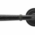 Black Hammered Newbury Lever on Rose Set (Art Deco) 2