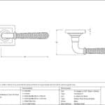 Black Hammered Newbury Lever on Rose Set (Square) 3