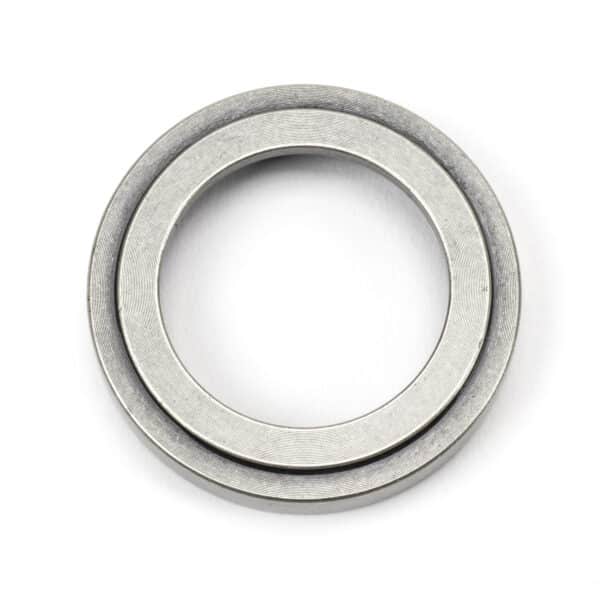 Pewter Round Escutcheon (Art Deco) 2