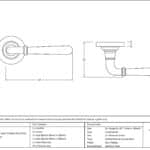 Aged Brass Newbury Lever on Rose Set (Plain) 2
