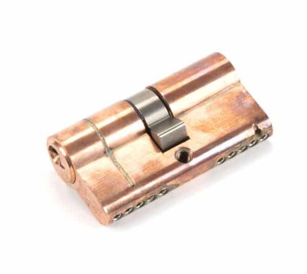 Polished Bronze 30/30 5pin Euro Cylinder 1