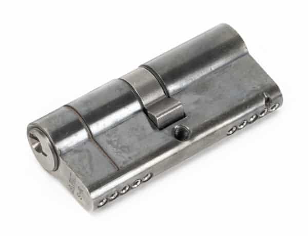 Pewter 35/35 5pin Euro Cylinder 1