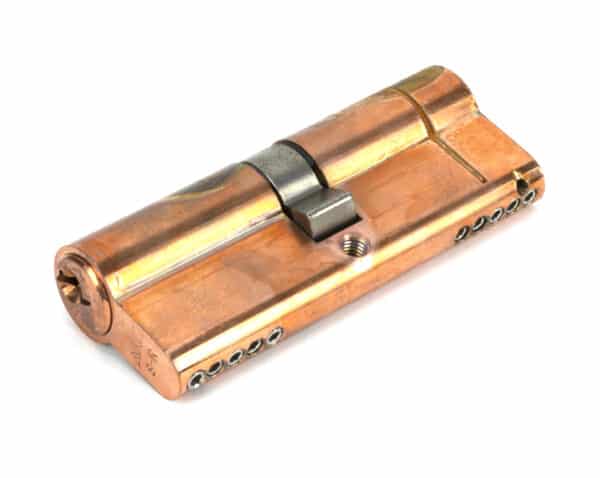 Polished Bronze 40/40 5pin Euro Cylinder 1