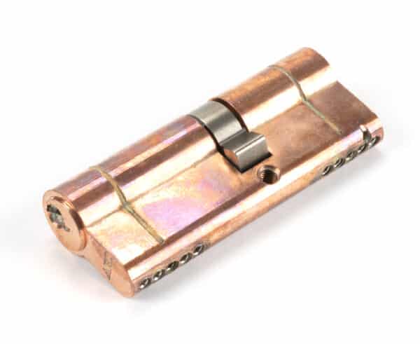 Polished Bronze 35/45 5pin Euro Cylinder 1