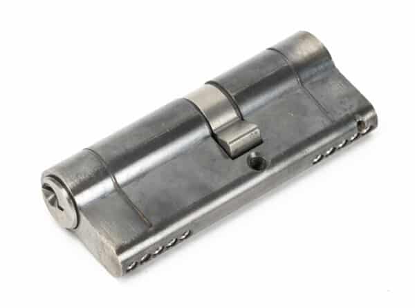 Pewter 35/45 5pin Euro Cylinder 1