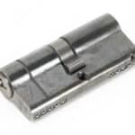 Pewter 35/35 5pin Euro Cylinder KA 1