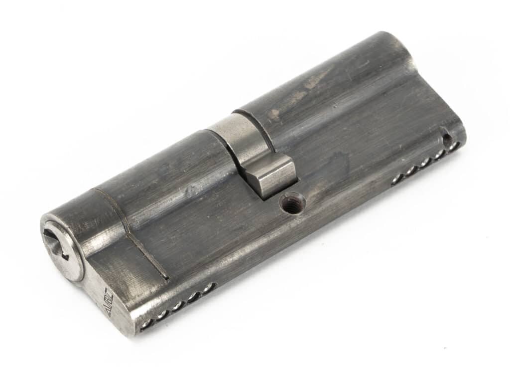 Pewter 45/45 5pin Euro Cylinder KA 1