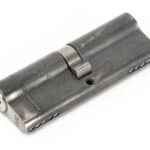 Pewter 45/45 5pin Euro Cylinder KA 1