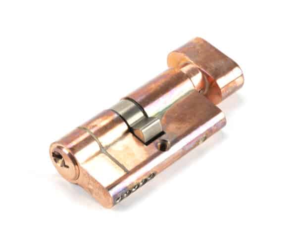 Polished Bronze 30/30 5pin Euro Cylinder/Thumbturn 1