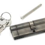 Pewter 35T/45 5pin Euro Cylinder/Thumbturn 2