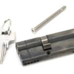 Pewter 35/45T 5pin Euro Cylinder/Thumbturn 2