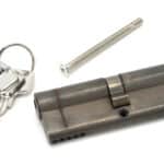 Pewter 45/45 5pin Euro Cylinder/Thumbturn 2