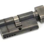 Pewter 30/30 5pin Euro Cylinder/Thumbturn KA 1