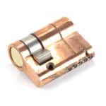 Polished Bronze 30/10 5pin Single Cylinder 2