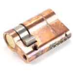 Polished Bronze 35/10 5pin Single Cylinder 2